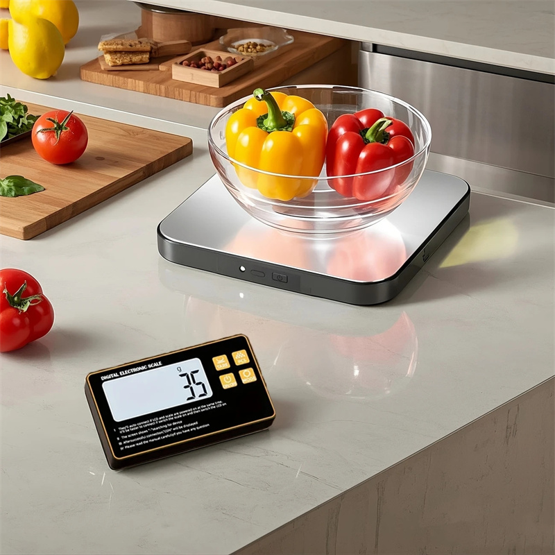 Meal Prep Recipes - Wireless Kitchen Scale with Remote Display