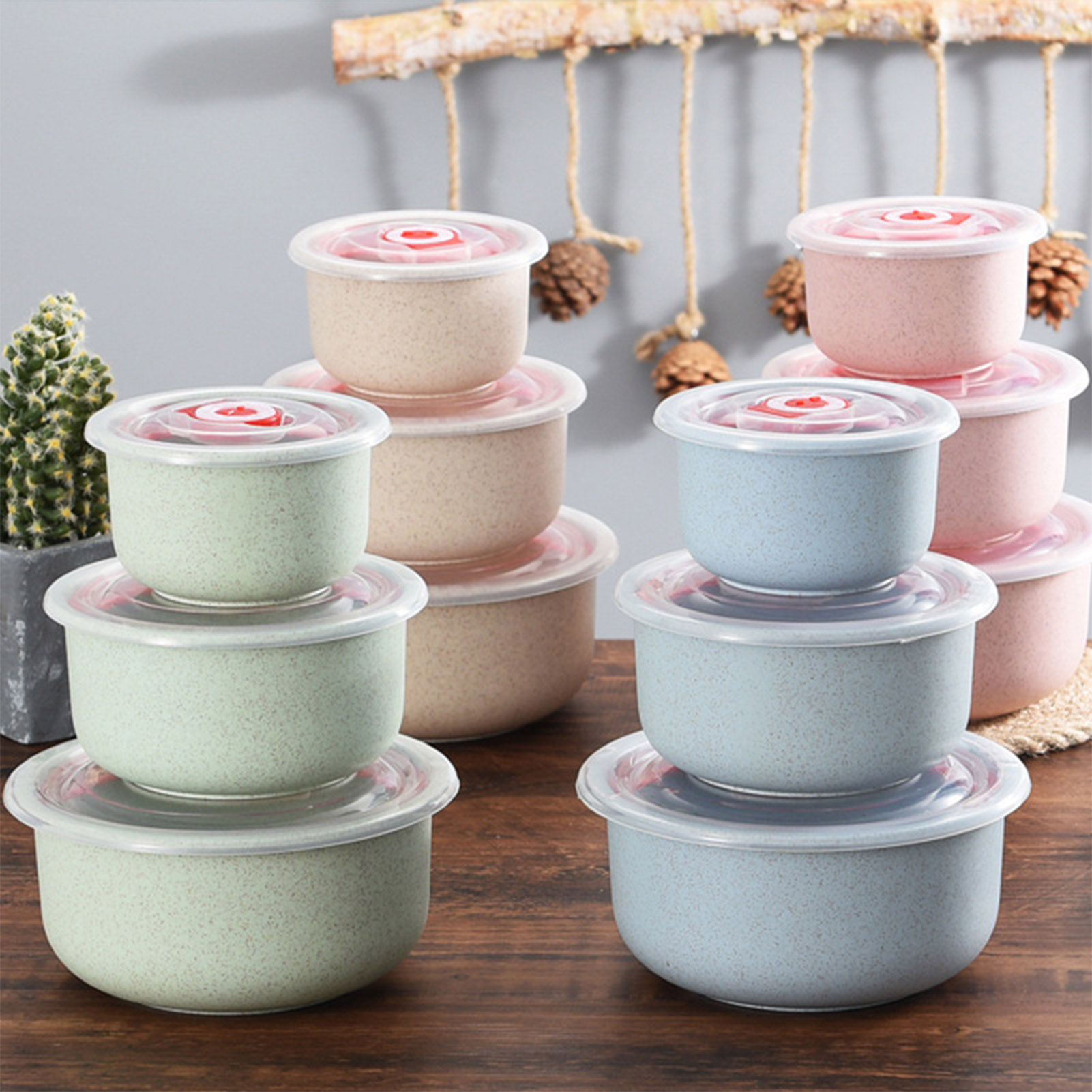 Meal Prep Recipes - 3pcs Food Storage Containers Bento Box