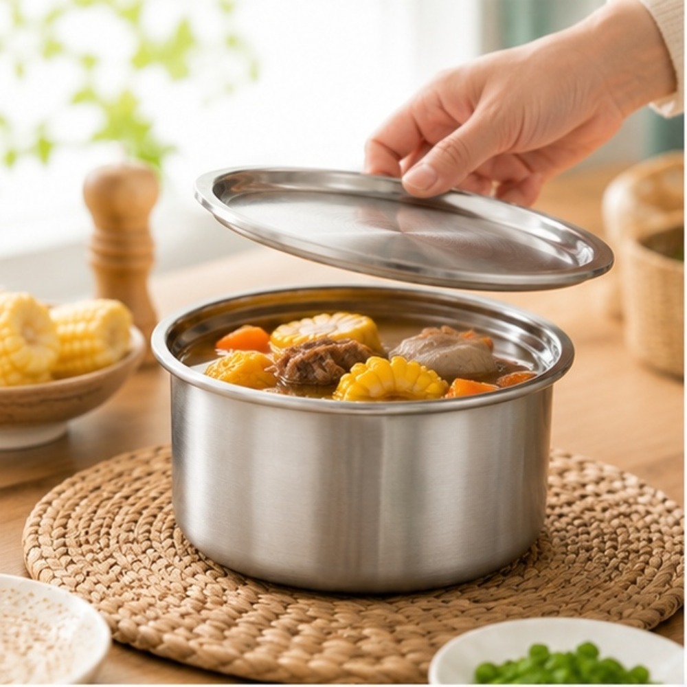 Meal Prep Bowl - 304 Stainless Steel Ramekin with Lid
