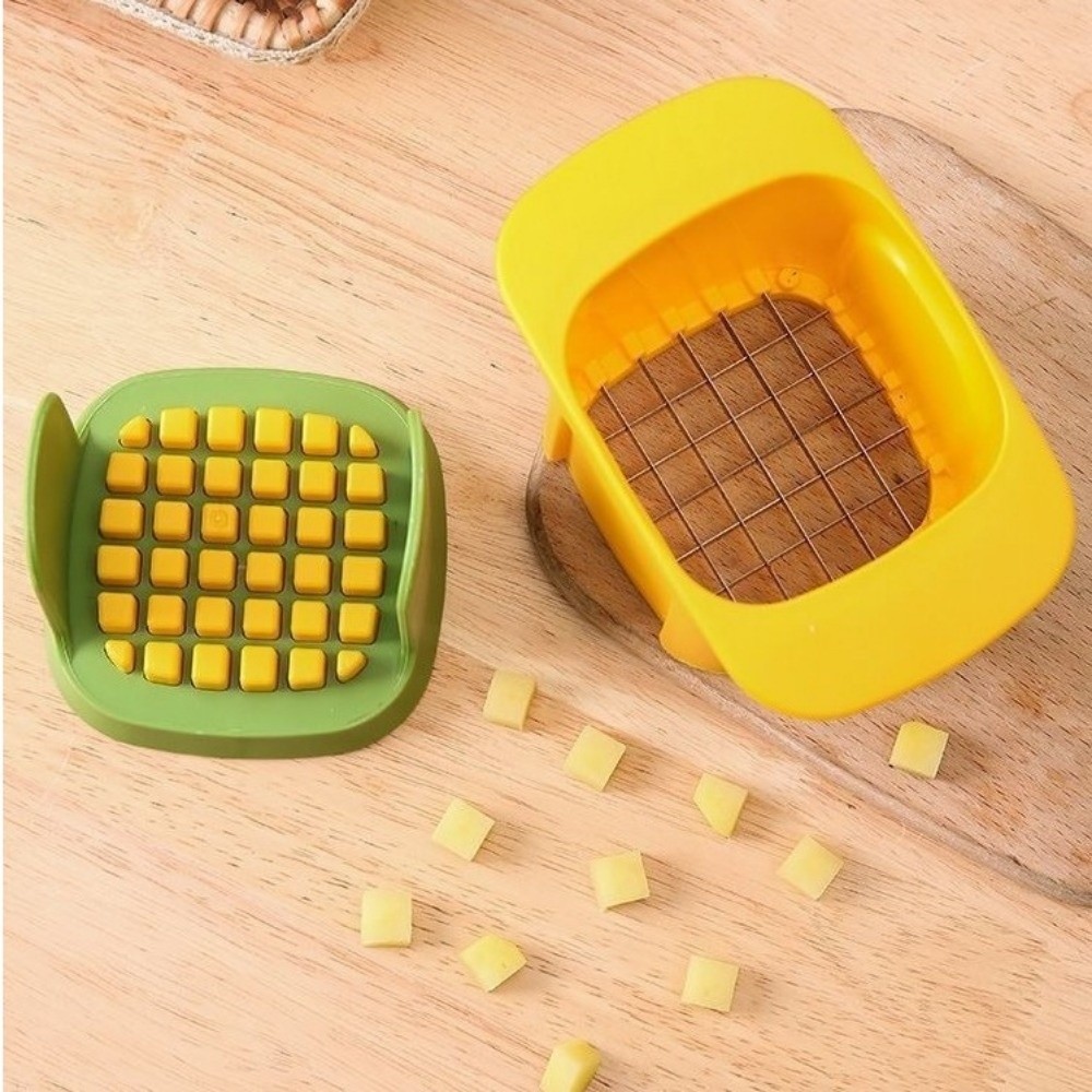 Meal Prep With Potatoes - Multi-functional Vegetable Chopper Hand Pressure 2-in-1