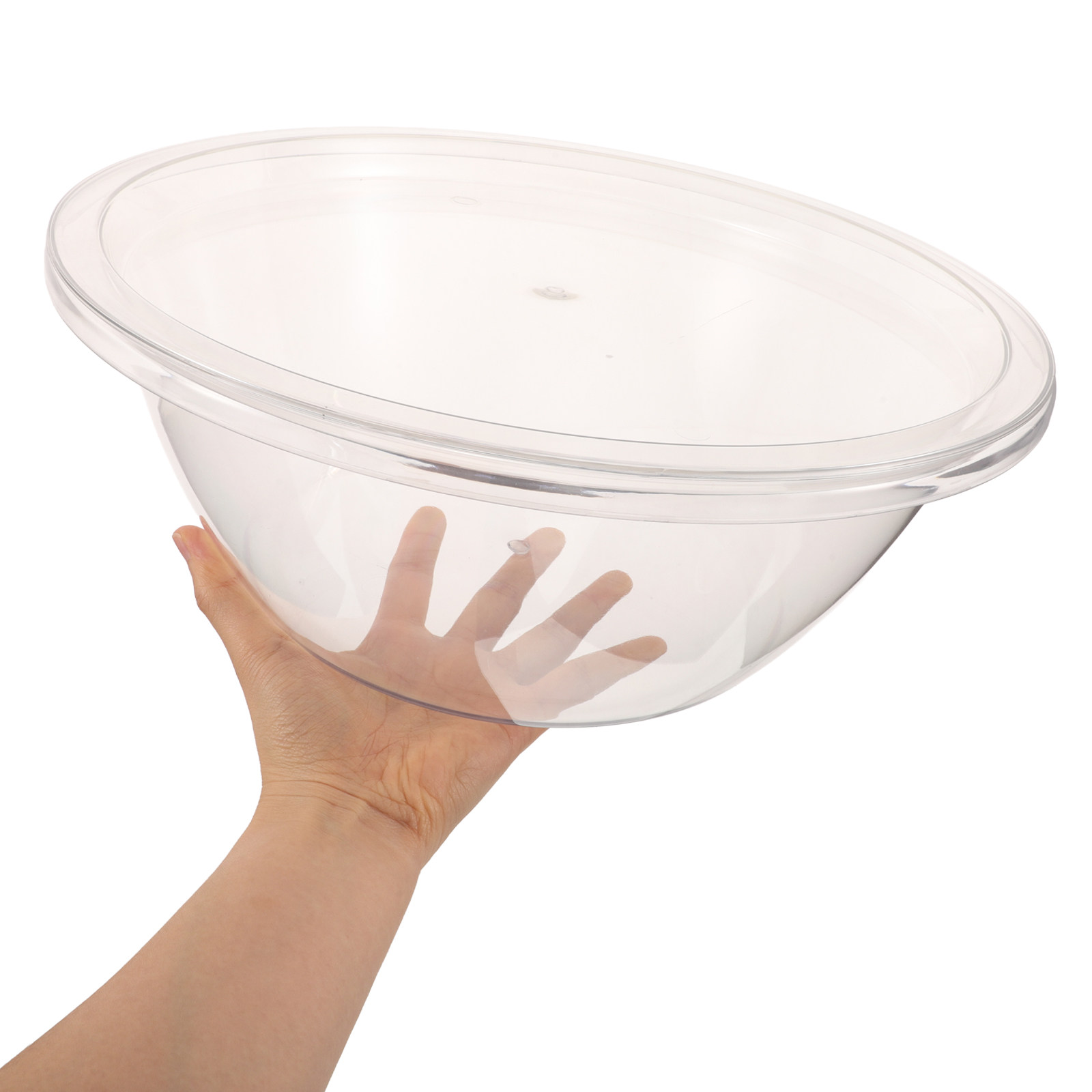 Meal Prep Bowl - 2Sets Plastic Baking Mixing Bowls Clear