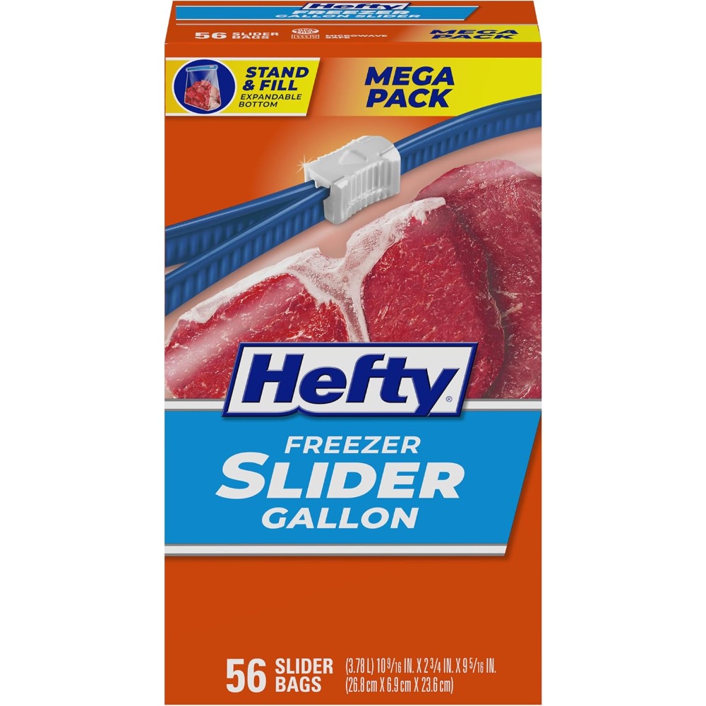 Meal Prep Veggie - 56 Count Gallon Heavy Duty Slider