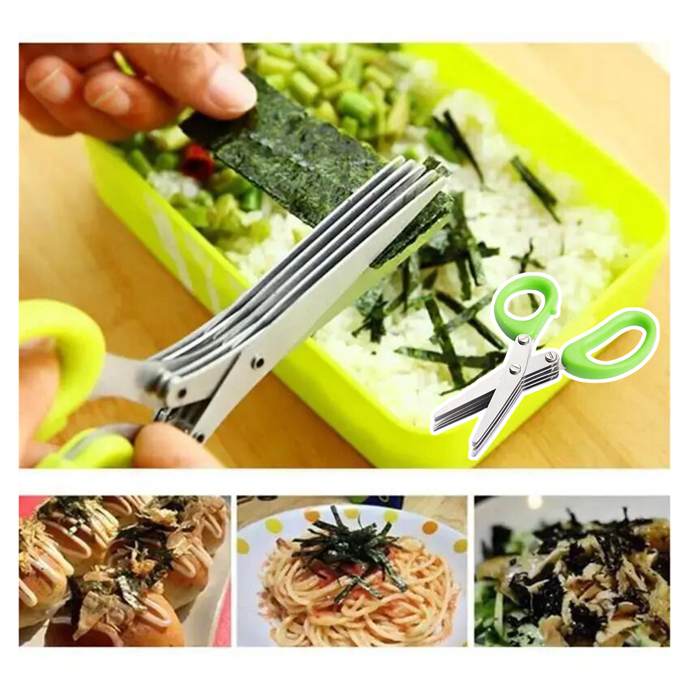 5-Blade Stainless Steel Herb S - Meal Prep Veggie recension och pris