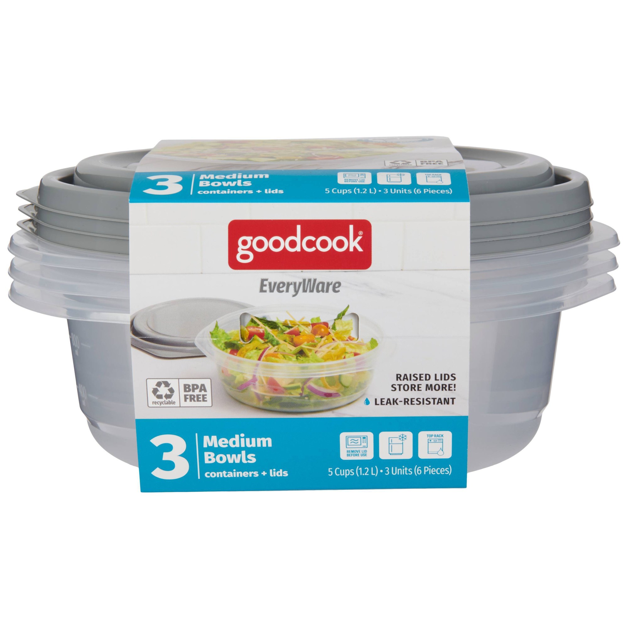 6pcs Round 5 Cup Food Storage  - Meal Prep Bowl recension och pris