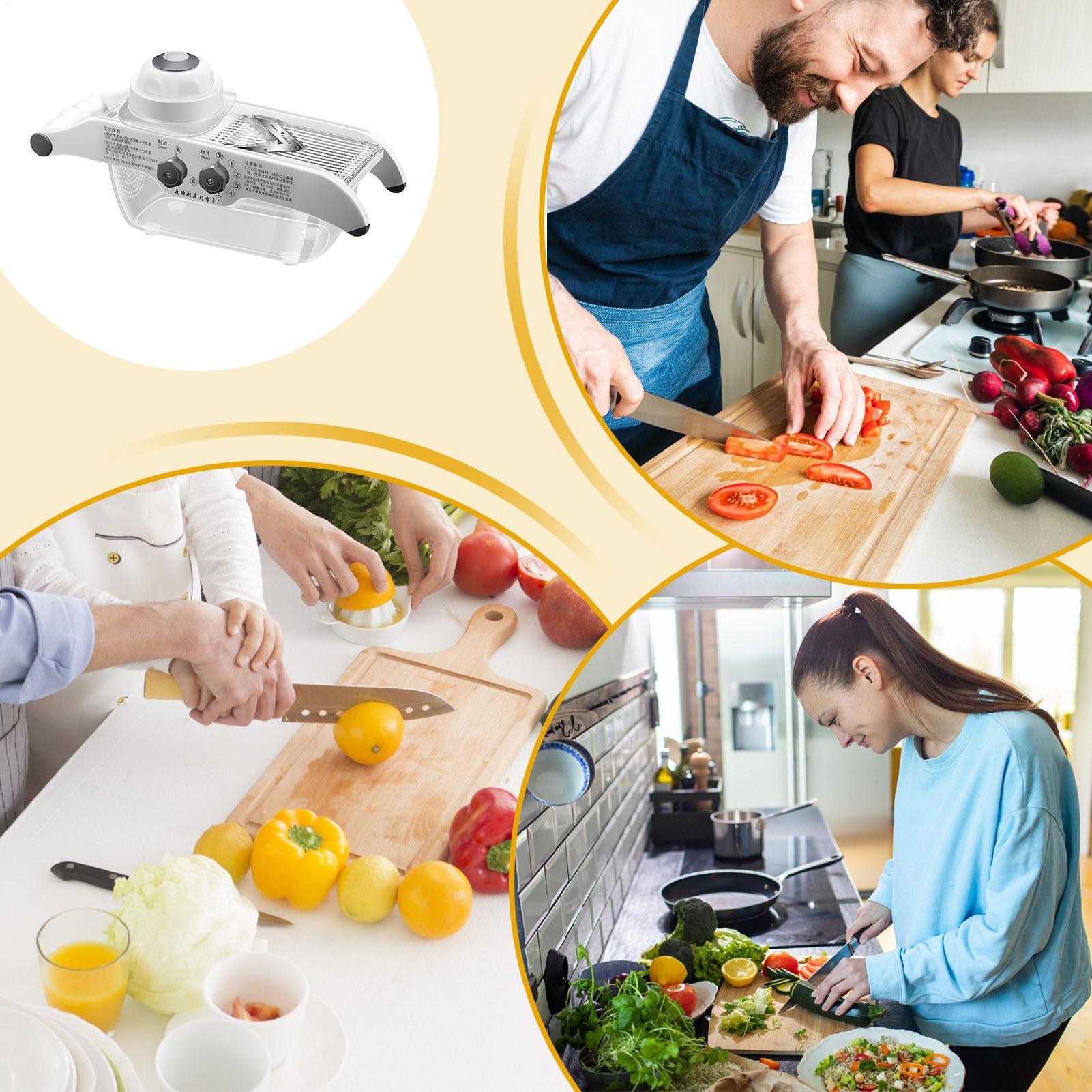 Slicer For Kitchen Potato Slic - Meal Prep Restaurant recension och pris