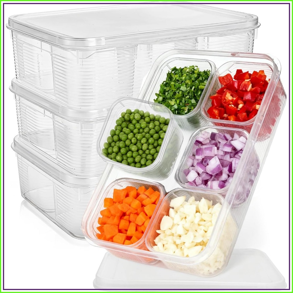 28-Piece Fridge Organizer Set  - Meal Prep Veggie recension och pris