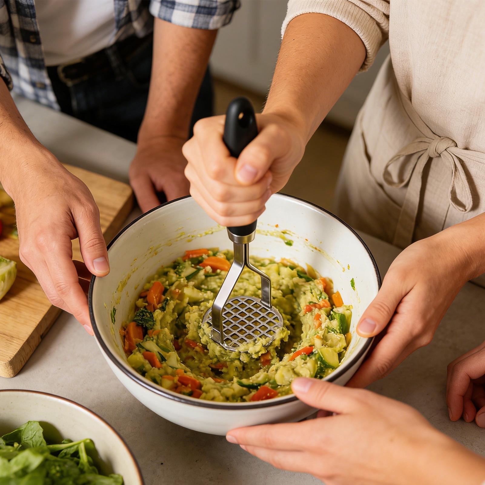 Potato Ricer Manual Bean Ricer - Meal Prep With Potatoes recension och pris