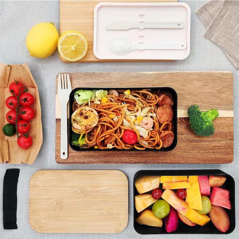 Japanese Double Layer Bento Lu - Meal Prep Japanese Food recension och pris