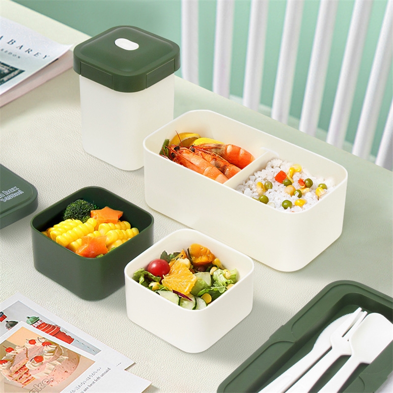 Double Compartment Lunch Box M - Meal Prep Japanese Food recension och pris