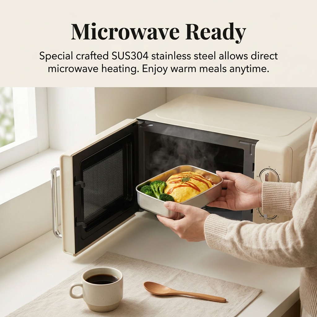 Stainless Steel Bento Box Meta - Meal Prep Recipes recension och pris