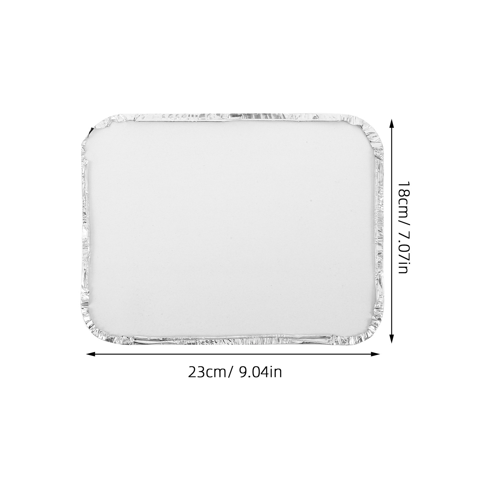 20Pcs Lidded Aluminum Foil Foo - Meal Prep Restaurant recension och pris