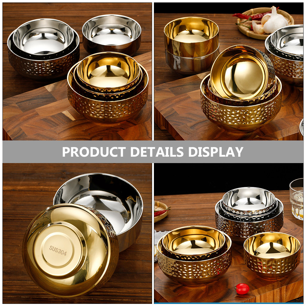 Stainless Steel Bowl Large Ope - Meal Prep Restaurant recension och pris