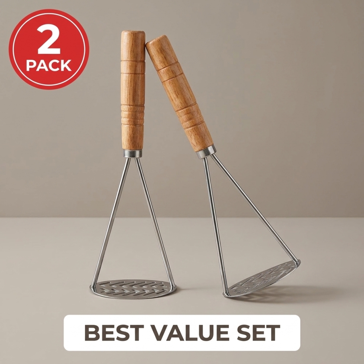 Stainless Steel Potato Masher  - Meal Prep With Potatoes recension och pris
