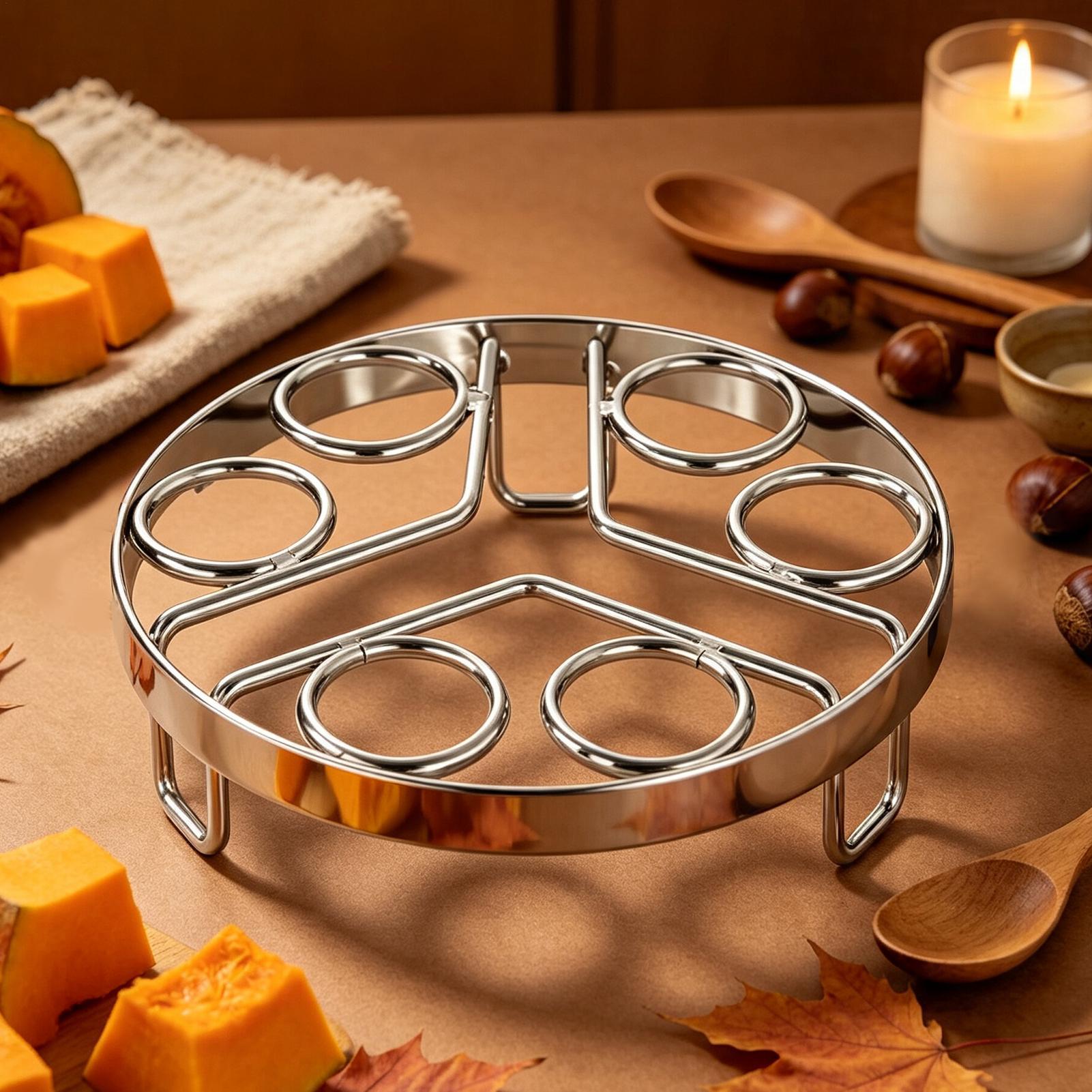 Egg Steamer Rack Stainless Ste - Meal Prep Restaurant recension och pris