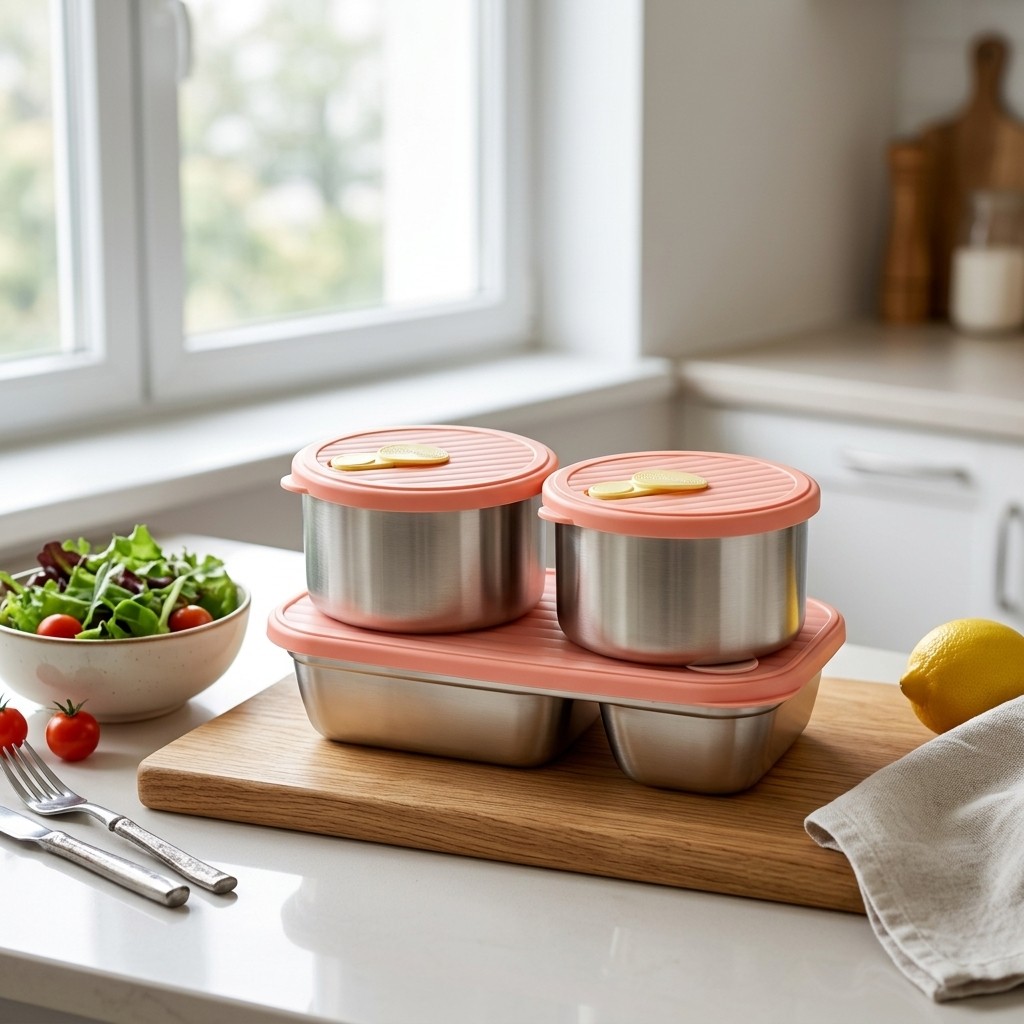 Microwave Safe 304 Stainless S - Meal Prep Recipes recension och pris