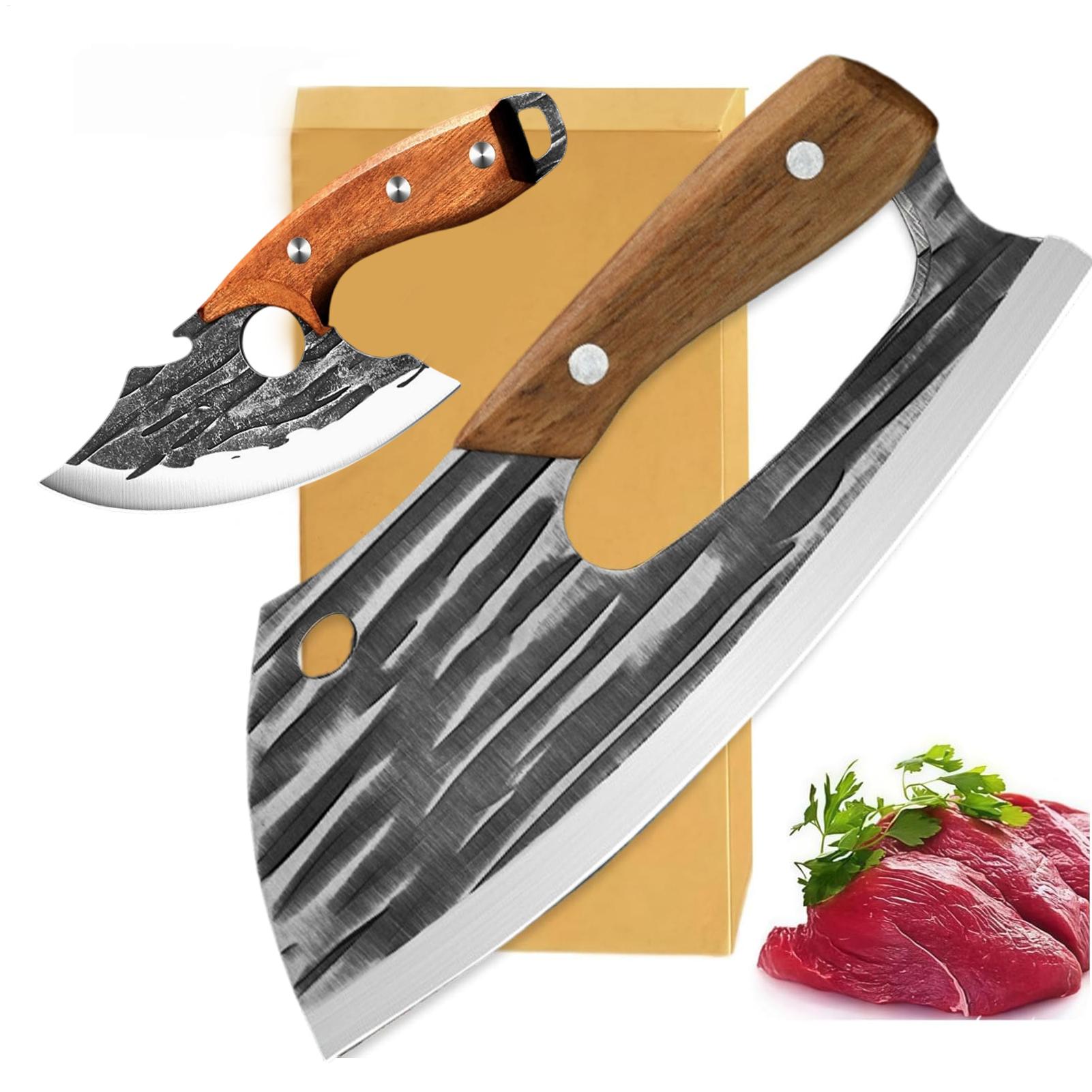 2pcs Meat Cleaver Heavy Duty B - Meal Prep Restaurant recension och pris