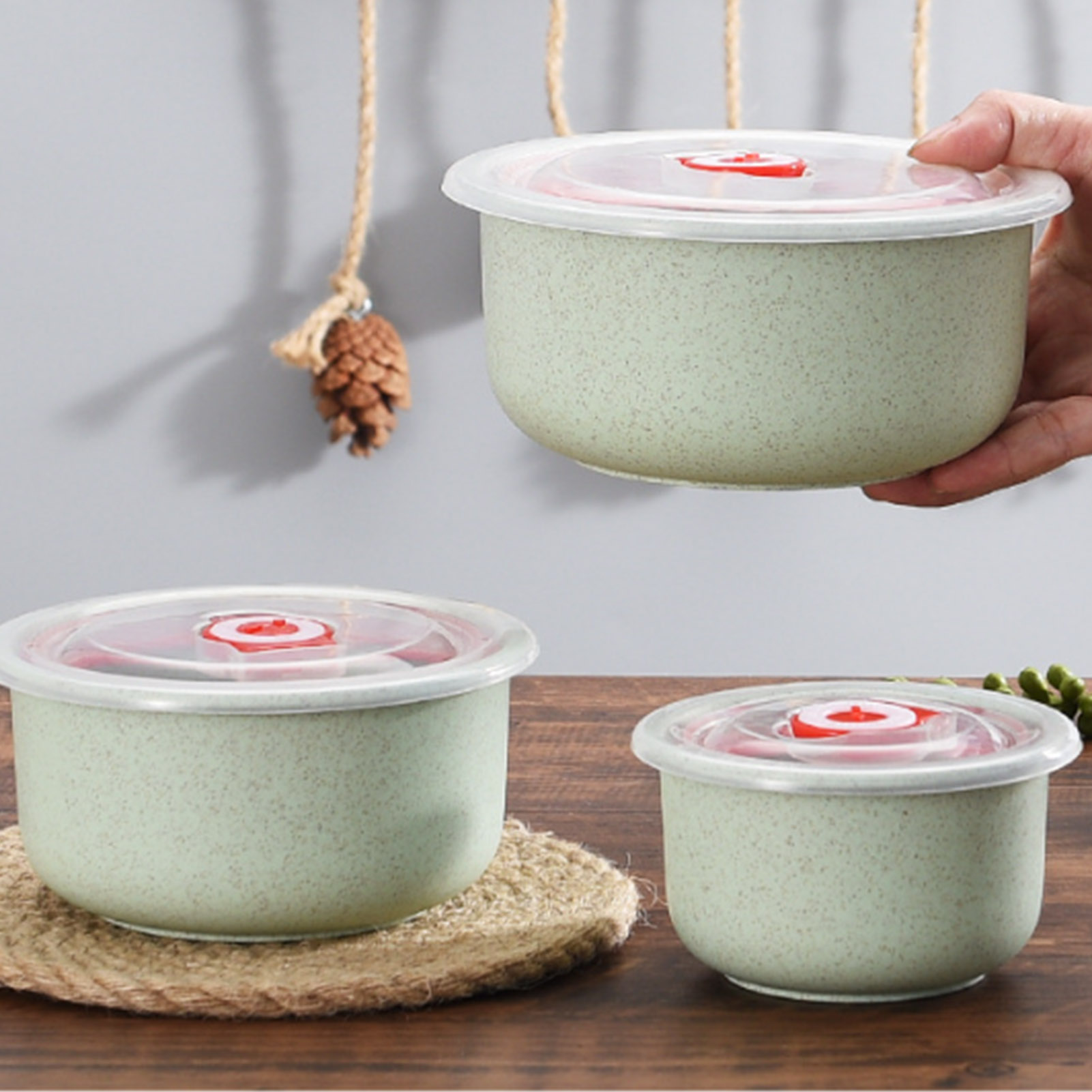 3pcs Food Storage Containers B - Meal Prep Recipes recension och pris