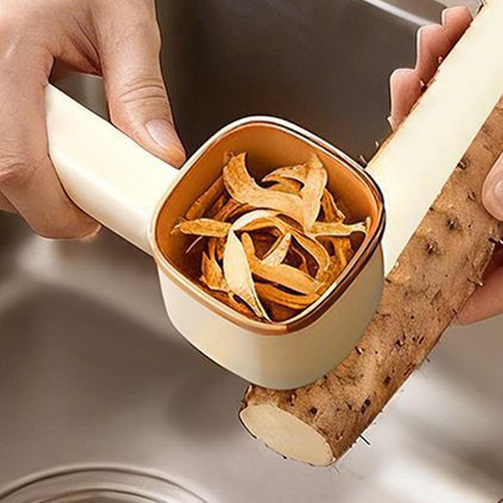 Peeler With Catcher Fruit Peel - Meal Prep Restaurant recension och pris