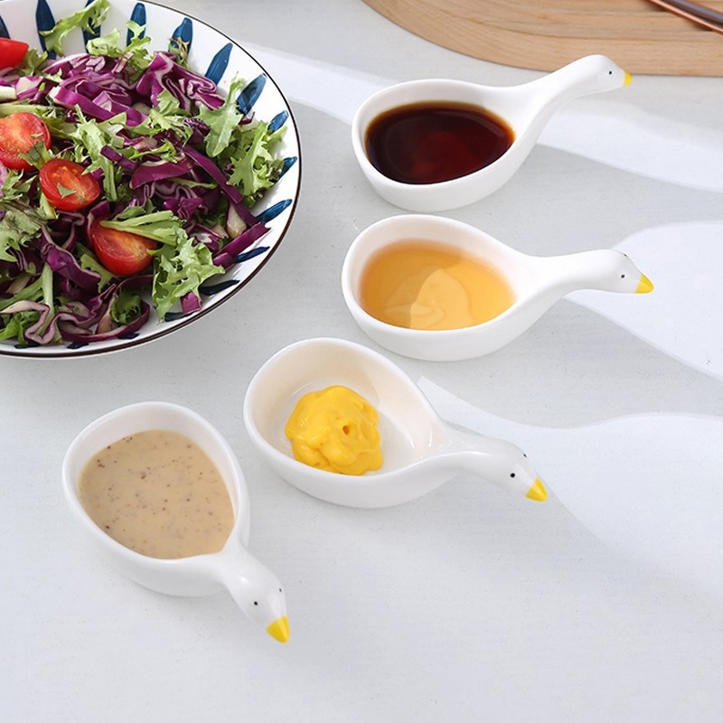 Cute Plastic Goose Rabbit Shap - Meal Prep Bowl recension och pris