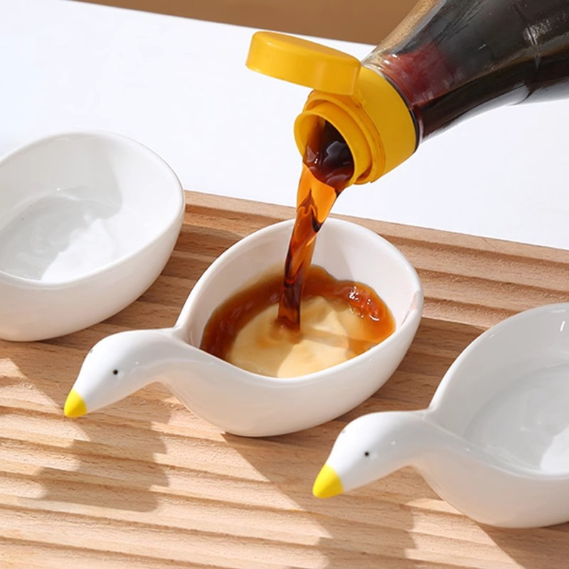 Cute Plastic Goose Rabbit Shap - Meal Prep Bowl recension och pris