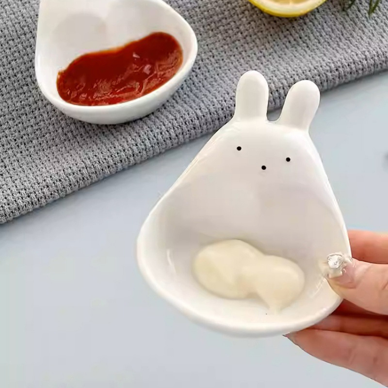 Cute Plastic Goose Rabbit Shap - Meal Prep Bowl recension och pris