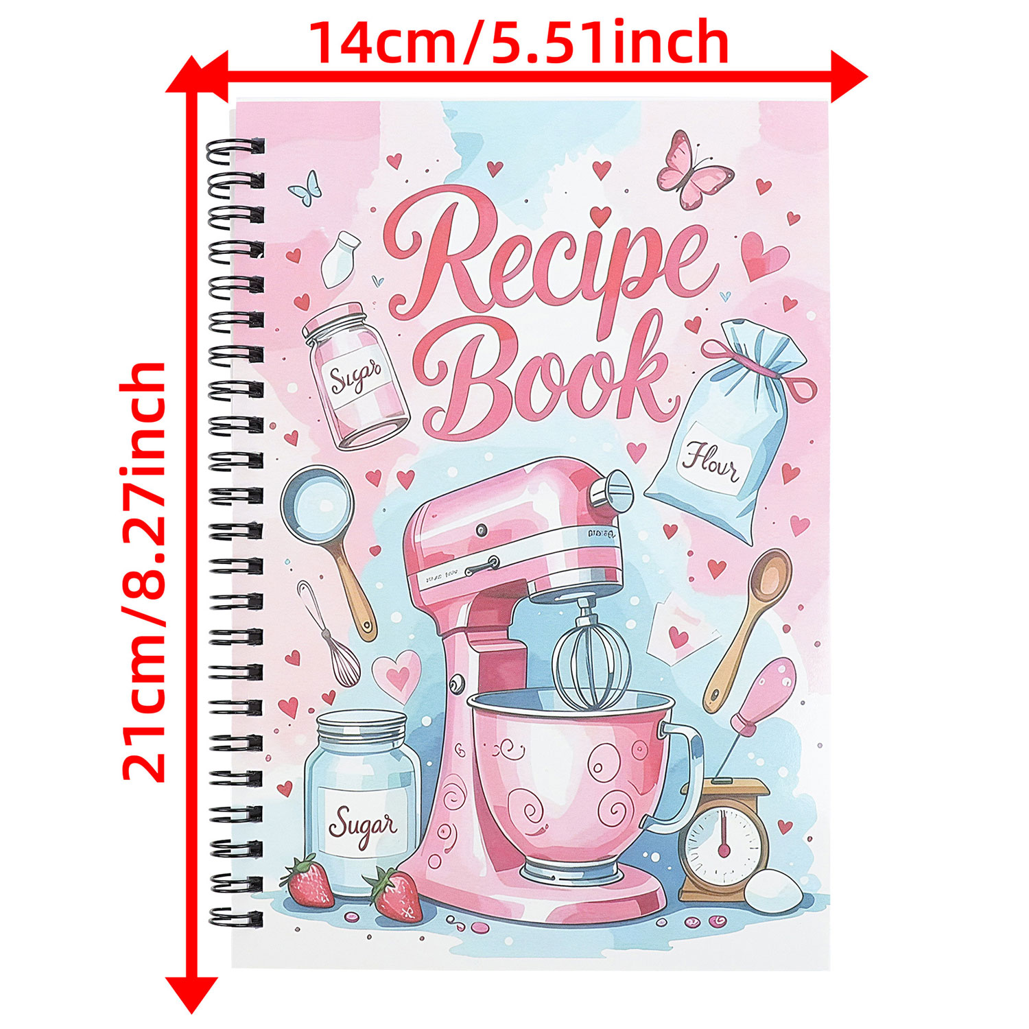 Recipe Notebook 100 Sheets Rec - Meal Prep Book recension och pris
