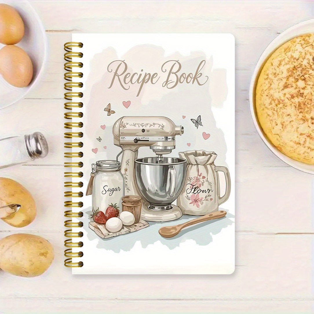 A printed cover notebook with  - Meal Prep Book recension och pris