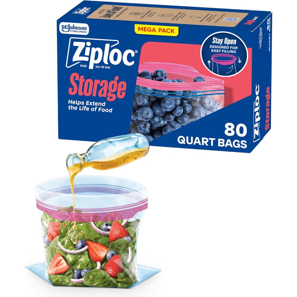 Stand Up Bottom Quart Food Sto - Meal Prep Easy recension och pris