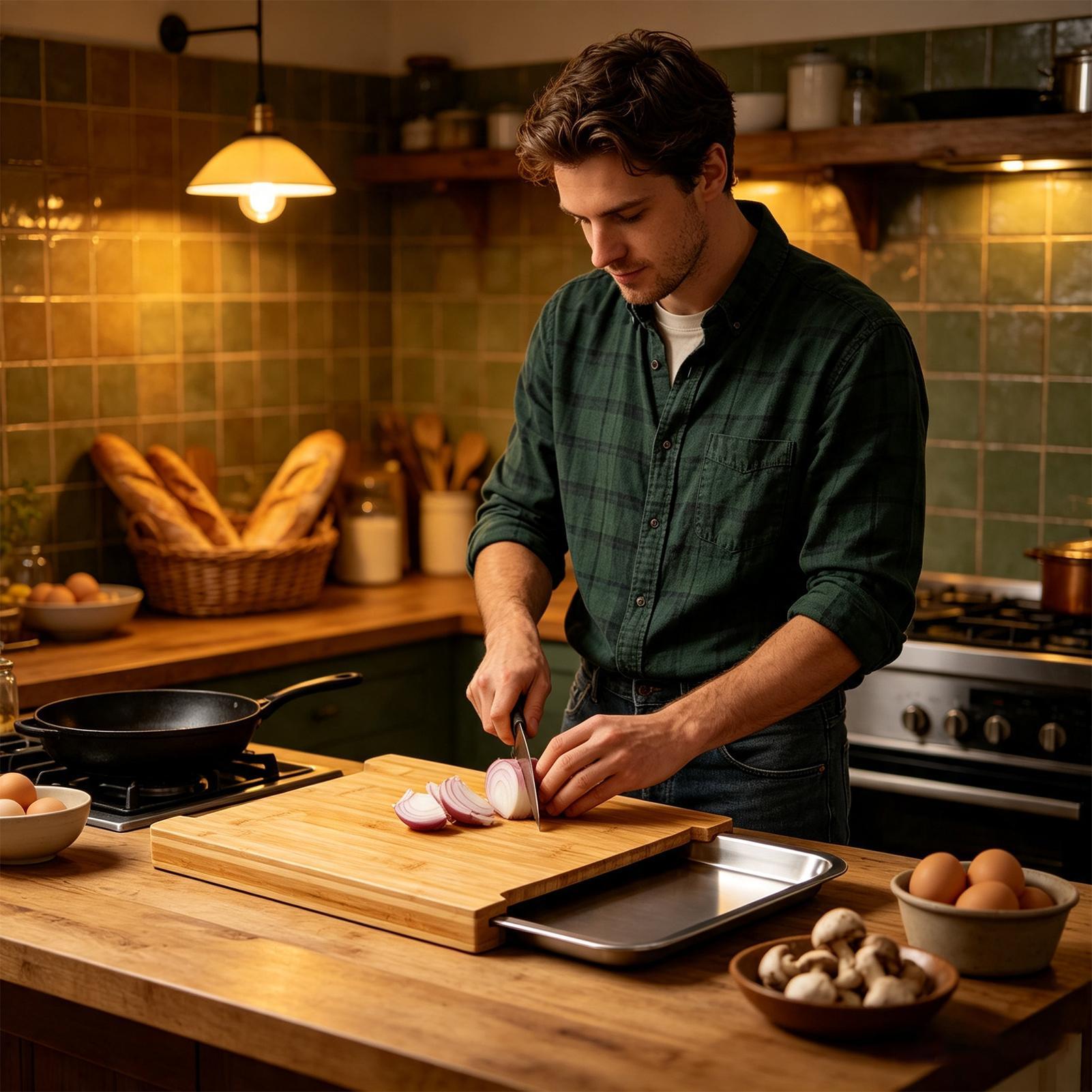 Wood Cutting Boards For Kitche - Meal Prep Veggie recension och pris