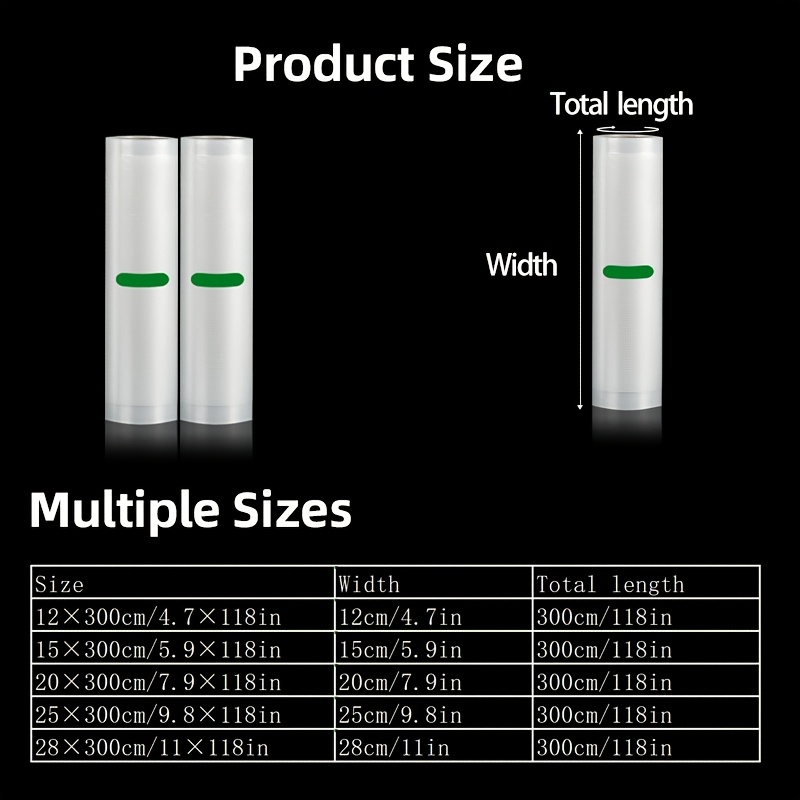 2-Pack 3M Vacuum Sealer Rolls: - Meal Prep Recipes recension och pris