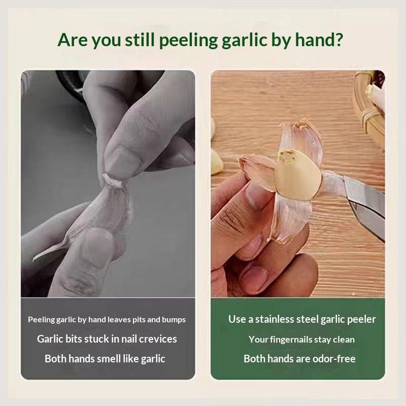 5/10Pcs Stainless Steel Garlic - Meal Prep Easy recension och pris
