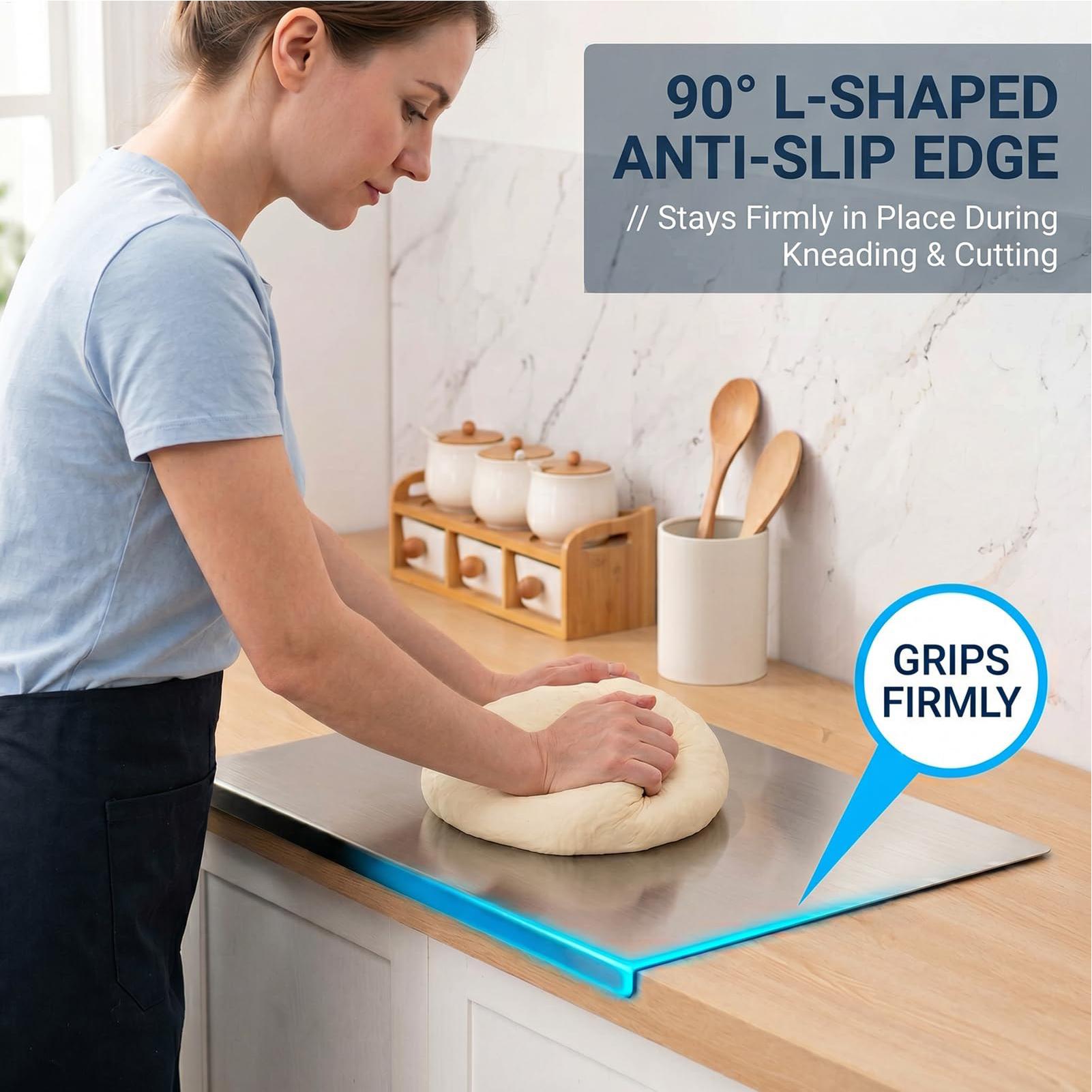 Non Slip Stainless Steel Cutti - Meal Prep Restaurant recension och pris