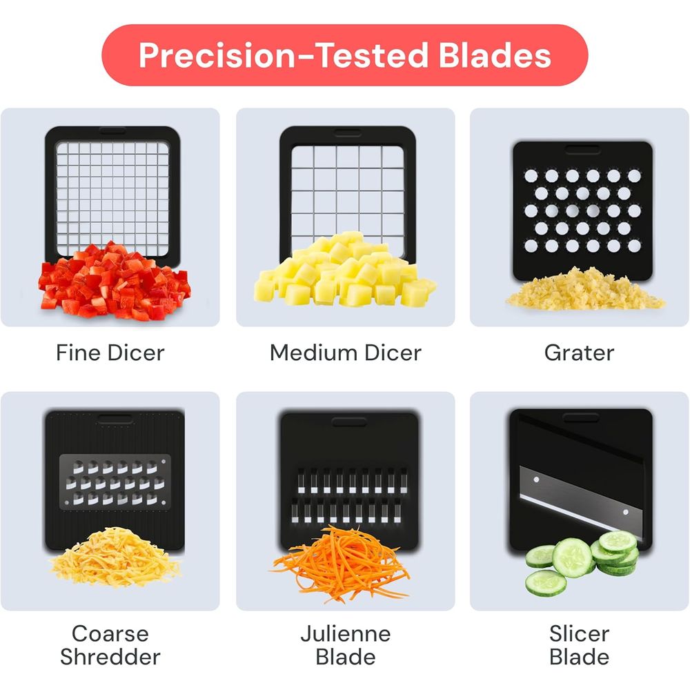 Vegetable Chopper - Chop and S - Meal Prep Veggie recension och pris