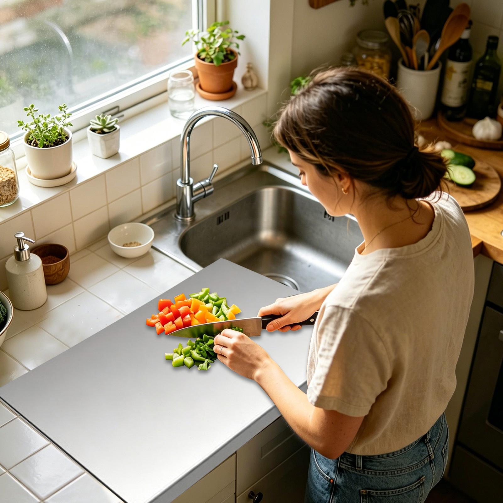 Stainless Steel Kitchen Cuttin - Meal Prep Restaurant recension och pris