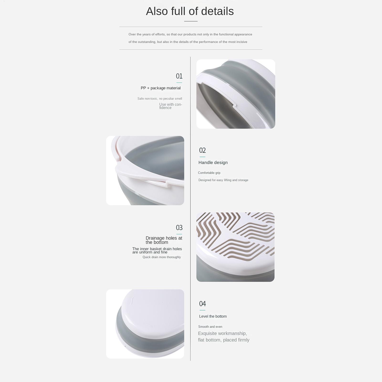 Foldable Strainer Double-Layer - Meal Prep Veggie recension och pris