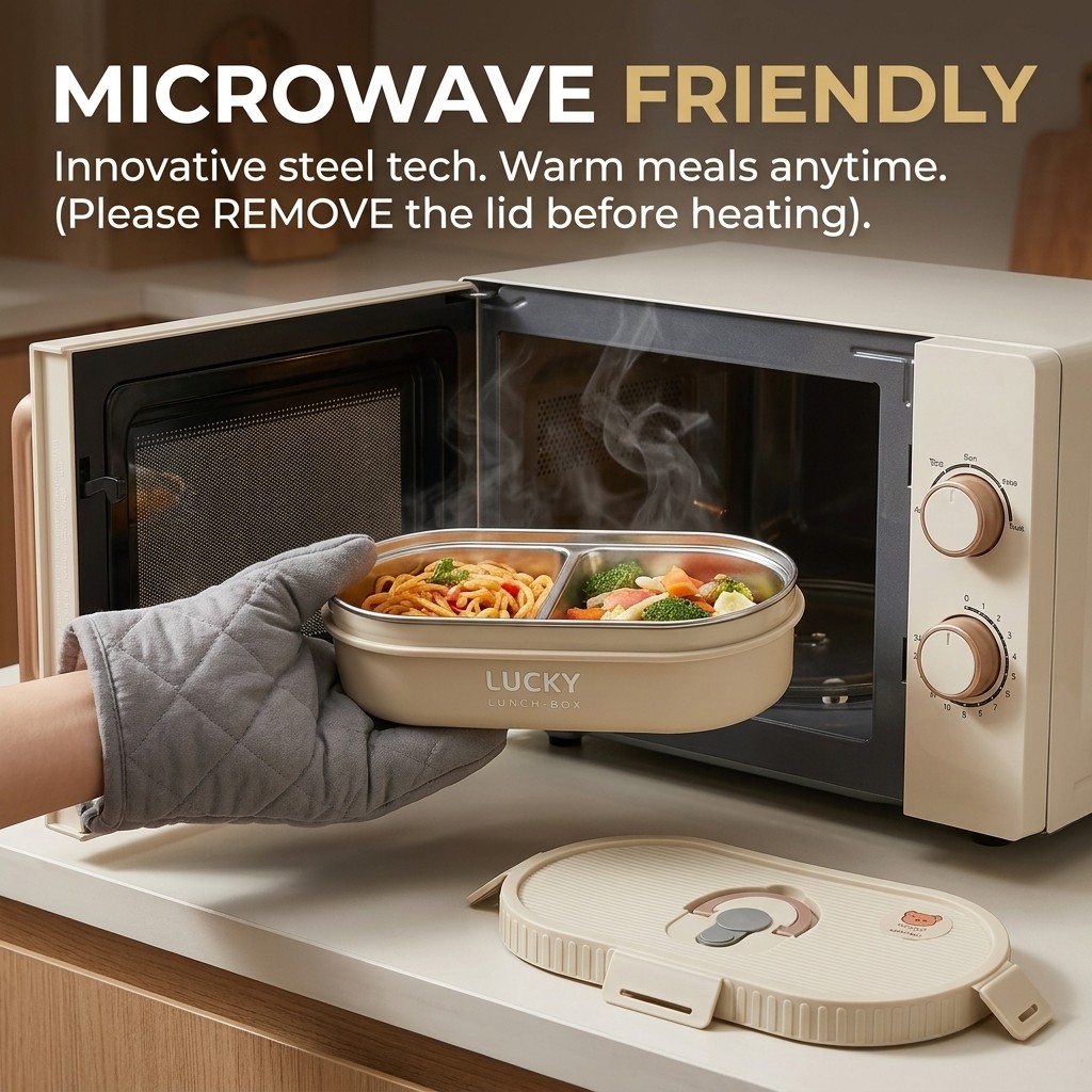 Microwavable 304 Stainless Ste - Meal Prep Bowl recension och pris