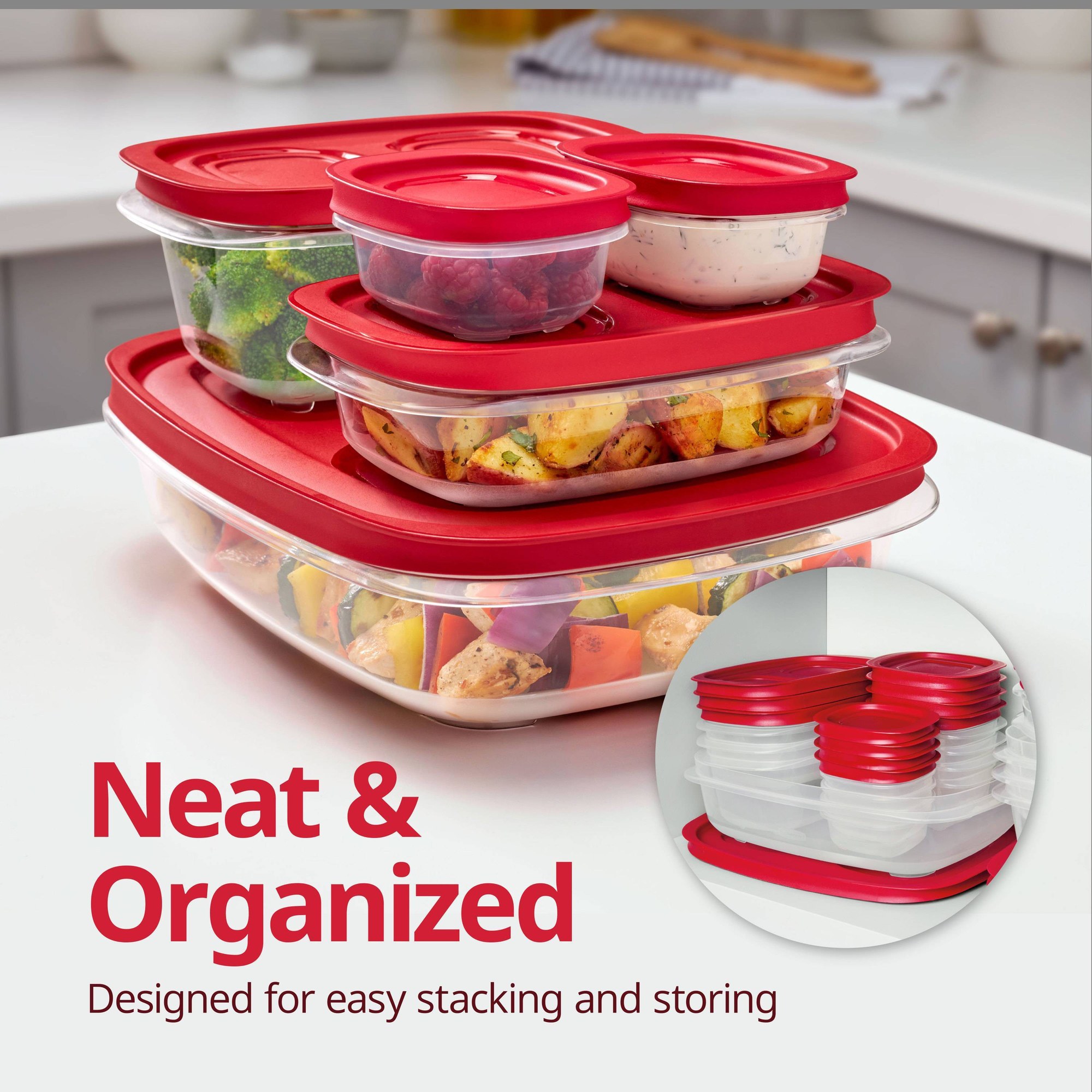 5.26 Cup Rectangular Food Stor - Meal Prep Easy recension och pris