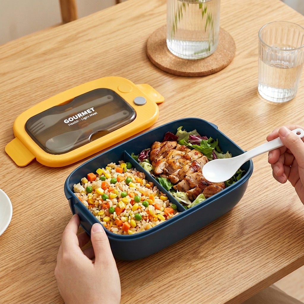 Microwavable Plastic Bento Box - Meal Prep Recipes recension och pris