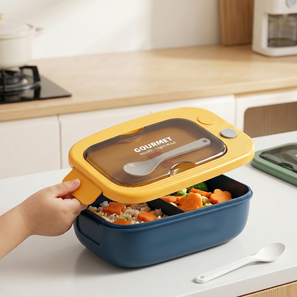 Microwavable Plastic Bento Box - Meal Prep Recipes recension och pris