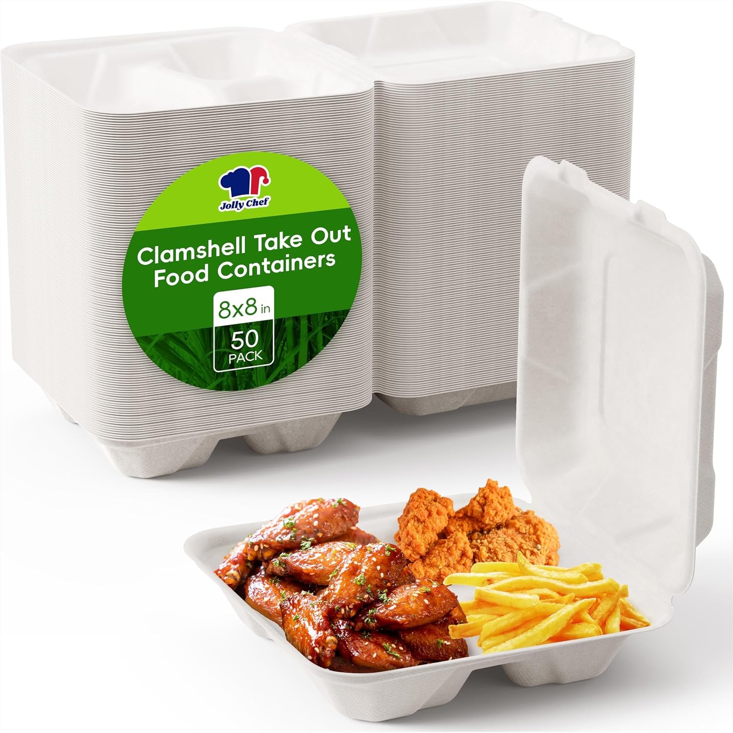 Disposable Clamshell Take Out  - Meal Prep Restaurant recension och pris