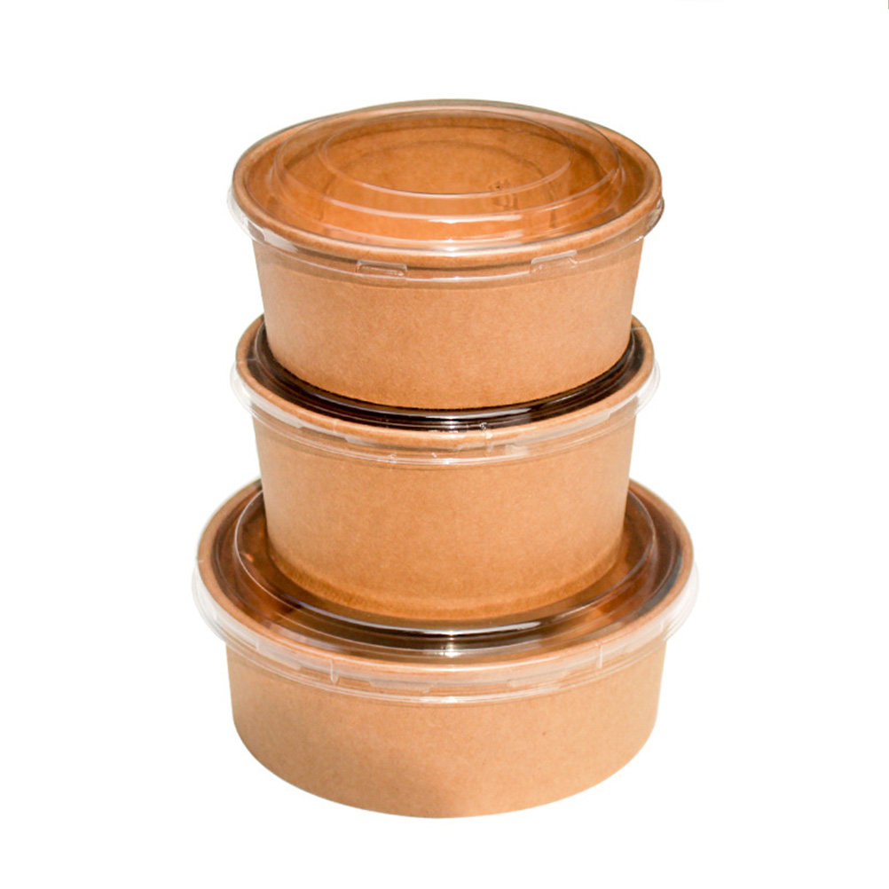 20Pcs Kraft Paper Bowls Leakpr - Meal Prep Bowl recension och pris