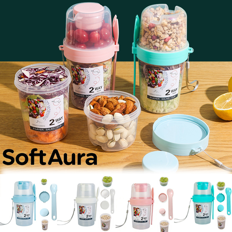 SoftAura Breakfast On The Go C - Meal Prep Bowl recension och pris