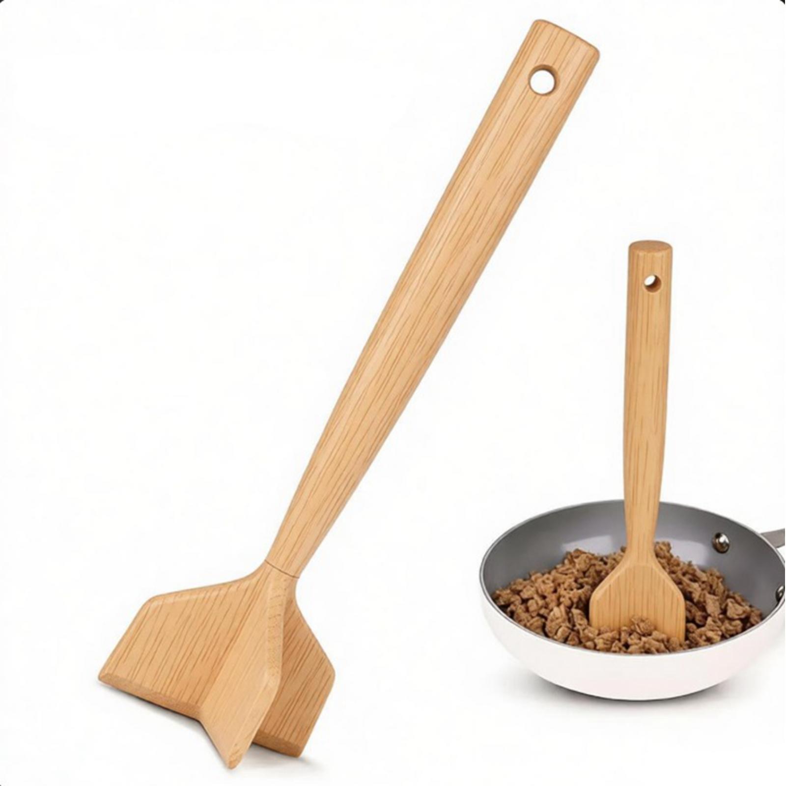 Premium Wood Potato Masher Eas - Meal Prep With Potatoes recension och pris
