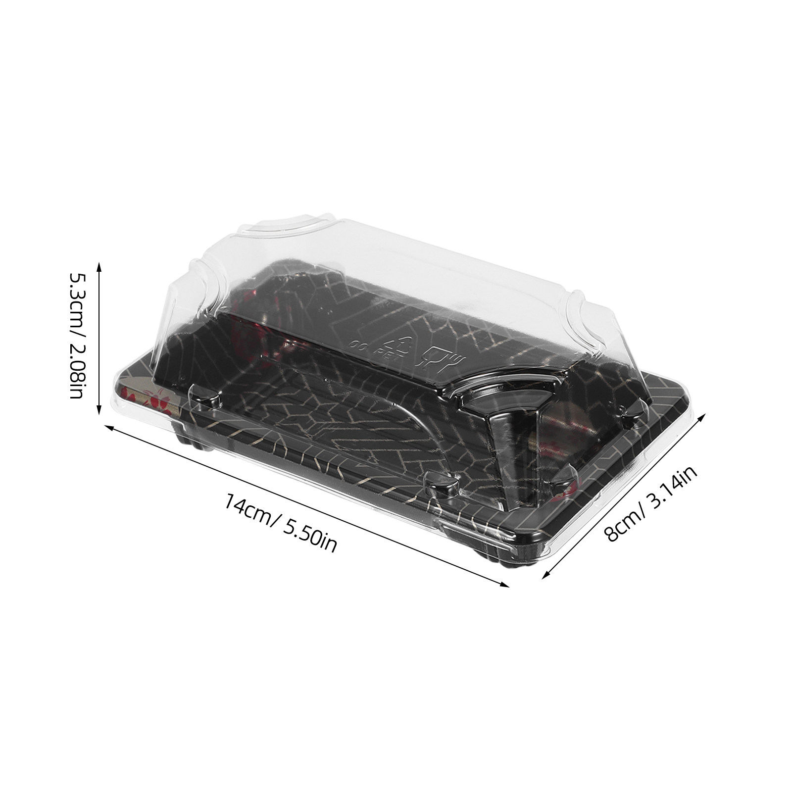 50Pcs Japanese Style Sushi Con - Meal Prep Japanese Food recension och pris
