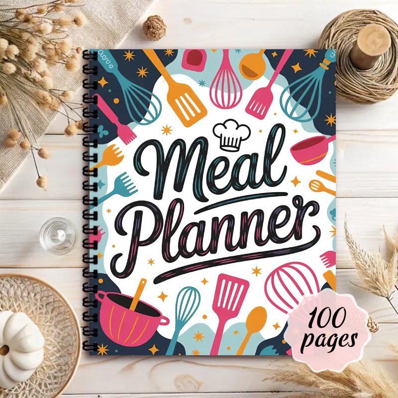 Meal Planner Notebook, Weekly  - Meal Prep Book recension och pris