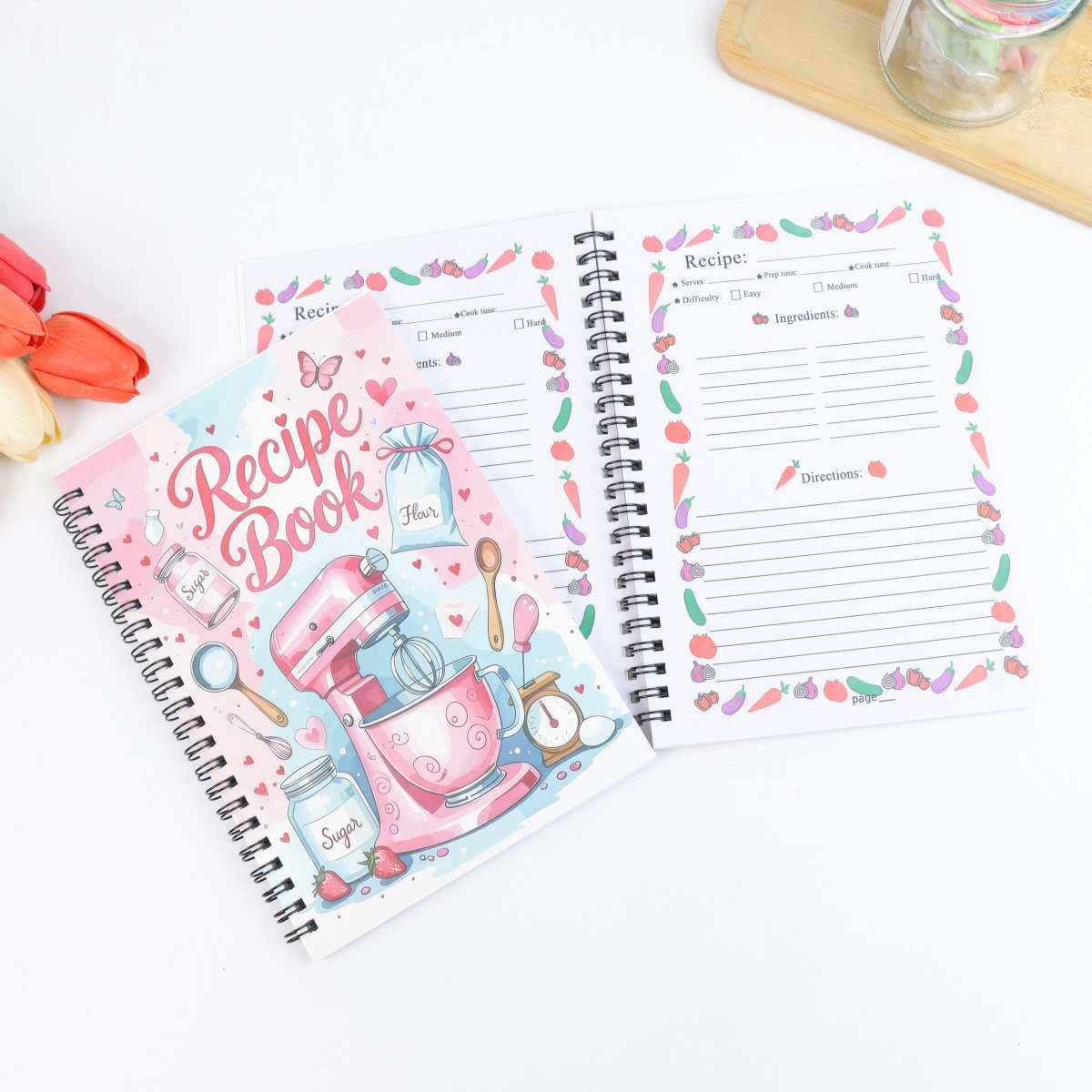 Personal Recipe Book -for Hand - Meal Prep Book recension och pris