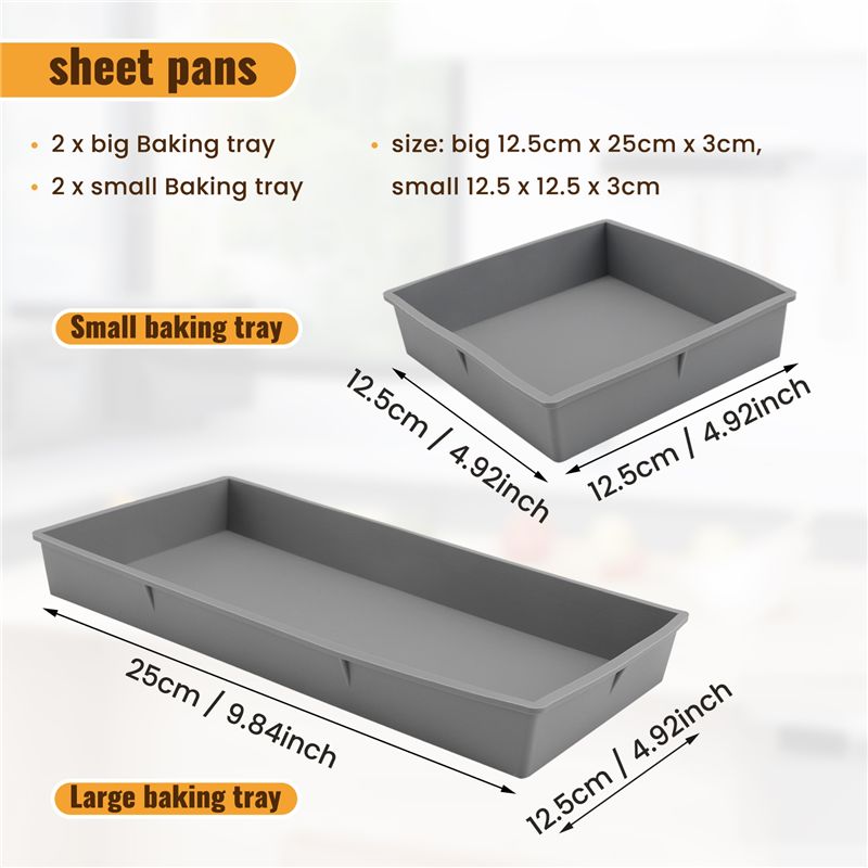 AT44-Sheet Pan Dividers For Ea - Meal Prep Easy recension och pris