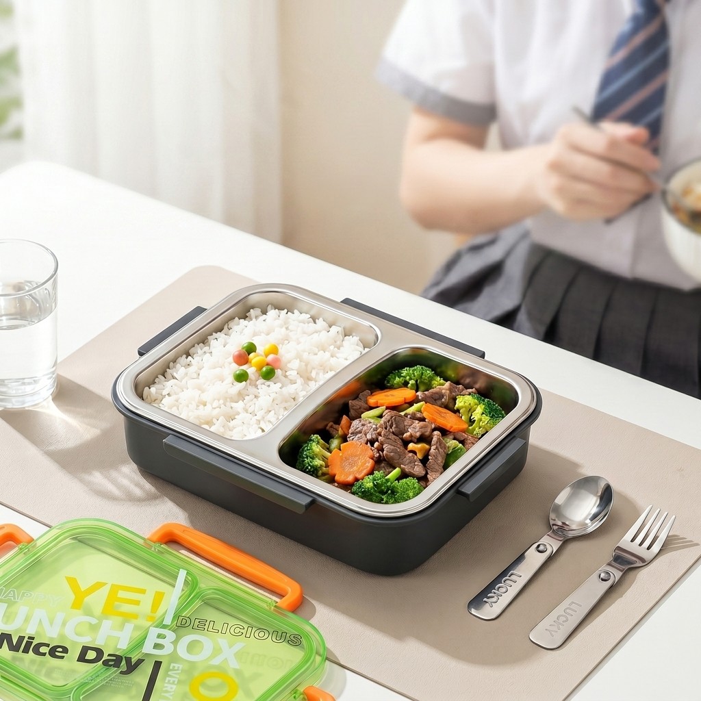 Microwavable 304 Stainless Ste - Meal Prep Recipes recension och pris