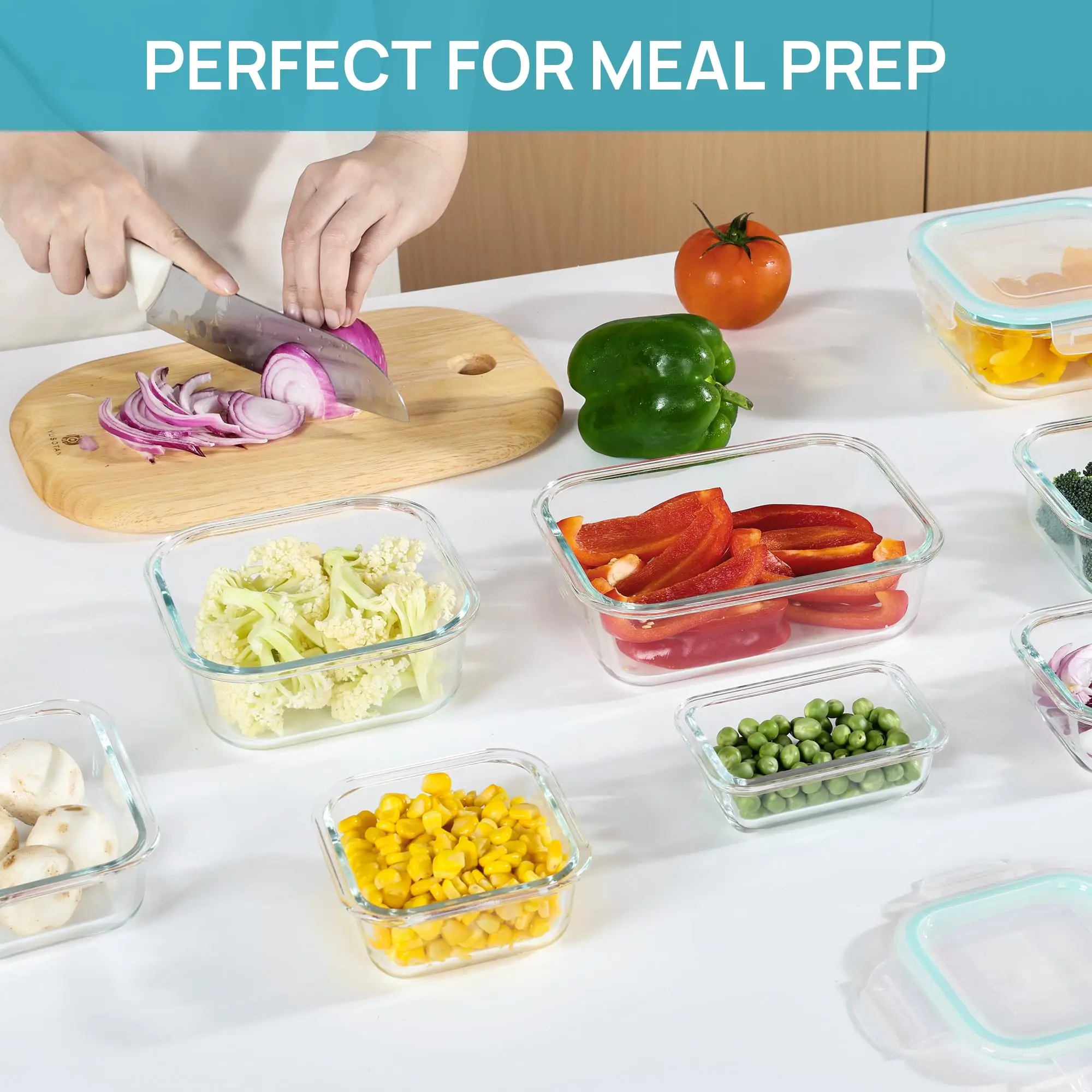 Glass Lunch Box Food Storage C - Meal Prep Recipes recension och pris