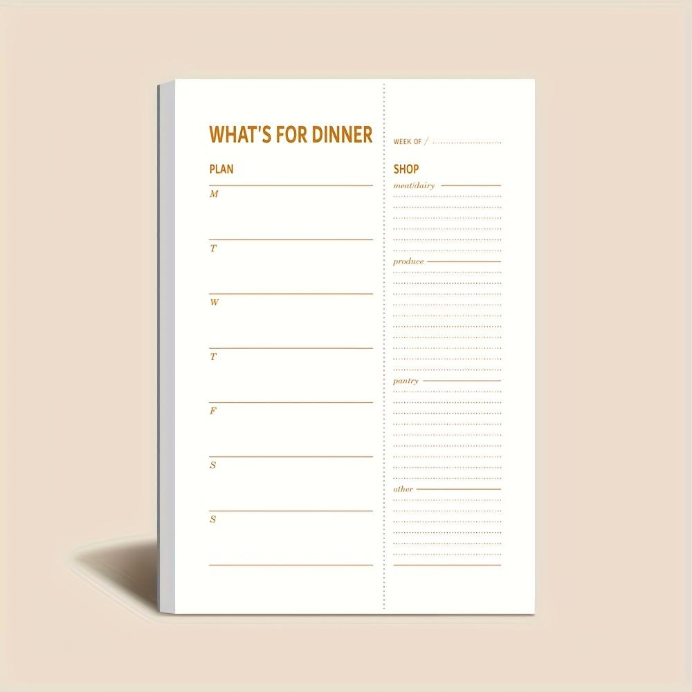 1pc Daily Diet Plan Notebook,  - Meal Prep Book recension och pris